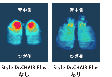 Style Dr.CHAIR Plus
なし Style Dr.CHAIR Plus
あり