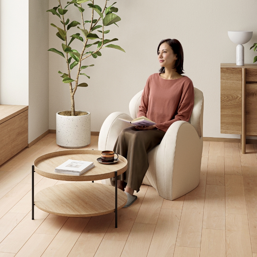 商品画像：姿勢を極める。心地よさ続く。「Style Sofa WL」シリーズ3月3 2