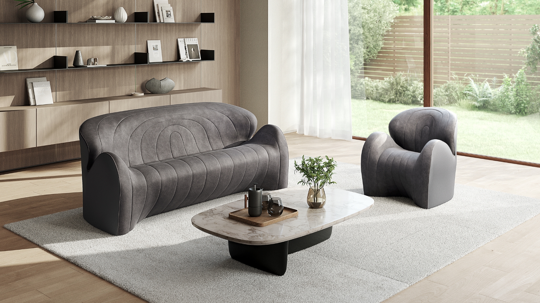 Style Sofa WL One-Seater(スタイル ソファ ダブルエル ワン Style Sofa WL One-Seater(スタイル ソファ ダブルエル ワン