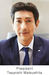 President Tsuyoshi Matsushita