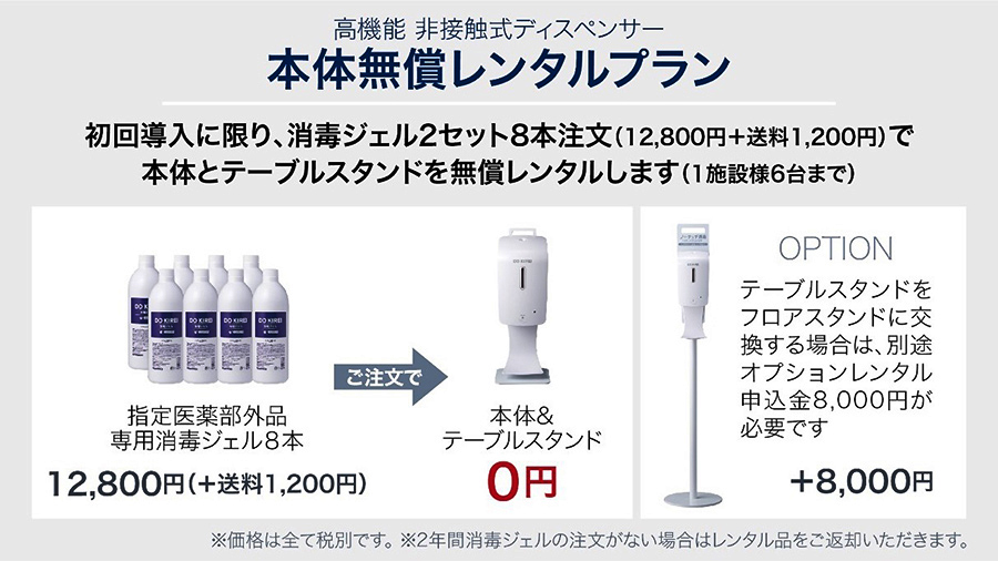 名古屋テレビ放送様が「ドゥキレイ 非接触型アルコールディスペンサー