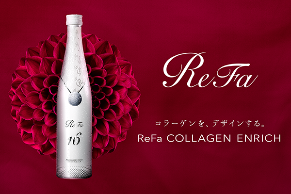 Launch of Collagen Enrich, ReFa's first beauty drink developed in 